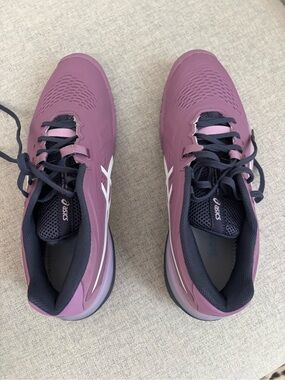 ASICS Women's Plum X Tennis Shoes (Wide)